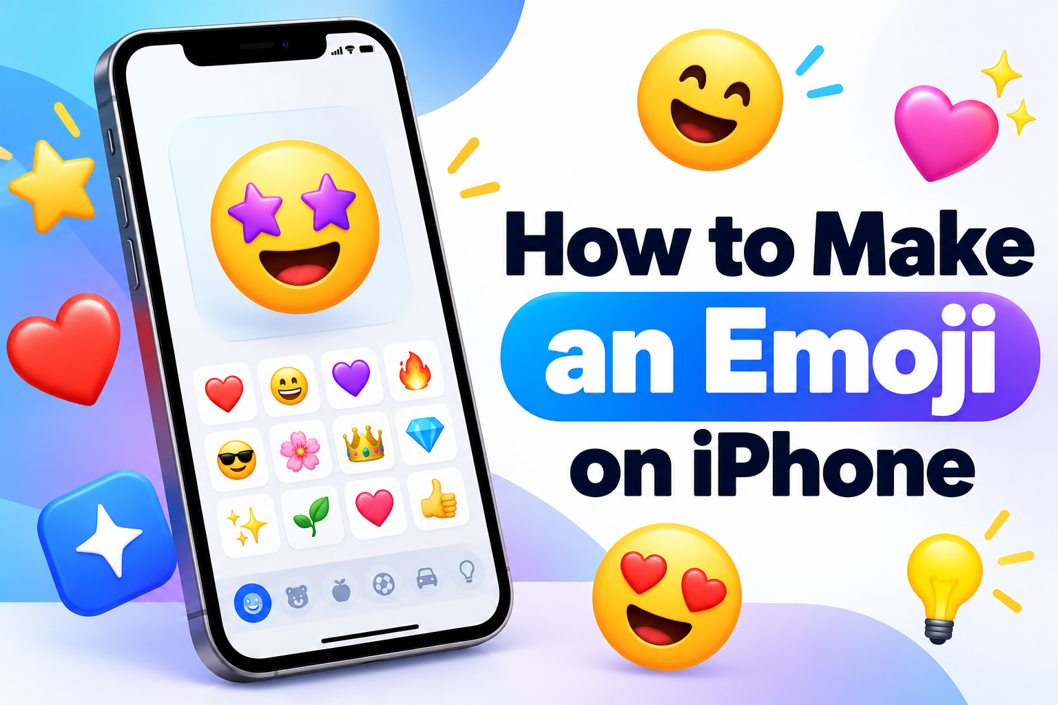 How to Make an Emoji on iPhone